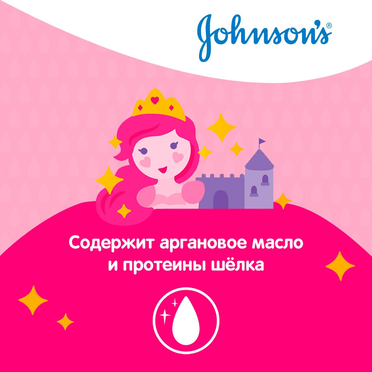 JOHNSON'S® Детский шампунь для волос «Блестящие локоны»