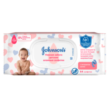 JOHNSON'S® Детские влажные салфетки «Нежная забота»